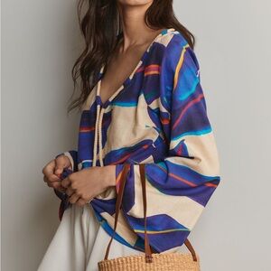 Farm Rio rope tie top